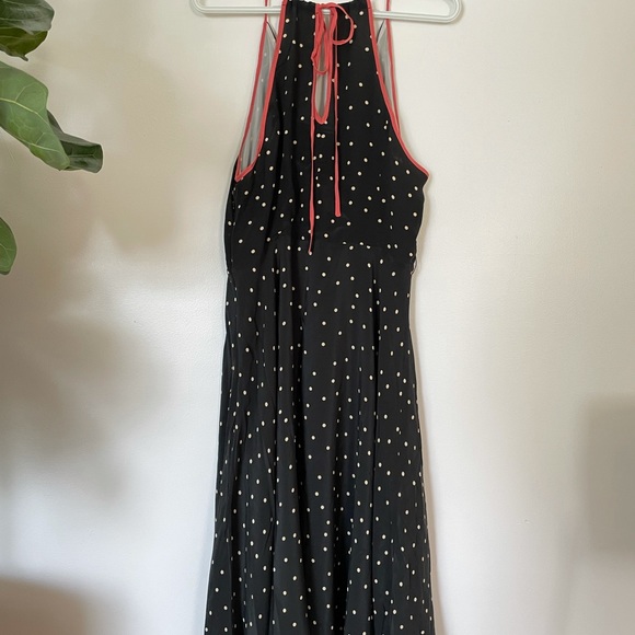 Anthropologie Polka Dot Retro Romantic Dress 14 - Picture 10 of 12